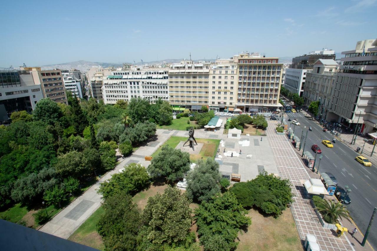 Athens Center Panoramic Flats Lägenhet Exteriör bild