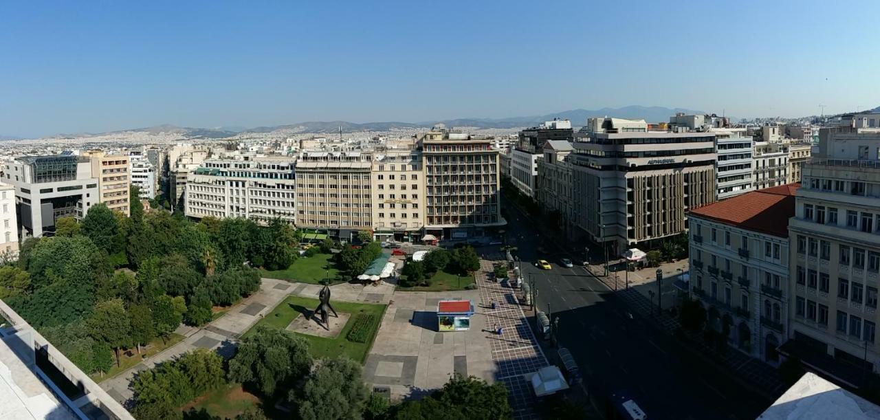 Athens Center Panoramic Flats Lägenhet Exteriör bild
